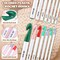 7 Sizes Large Crochet Hooks Set, 7mm-20mm Huge Crochet Hooks for Chunky Yarn, Ergonomic Crochet Needles with Big-Eye Blunt Needles Crochet Accessions for DIY Craft Carpets